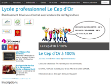 Tablet Screenshot of lecepdor.com